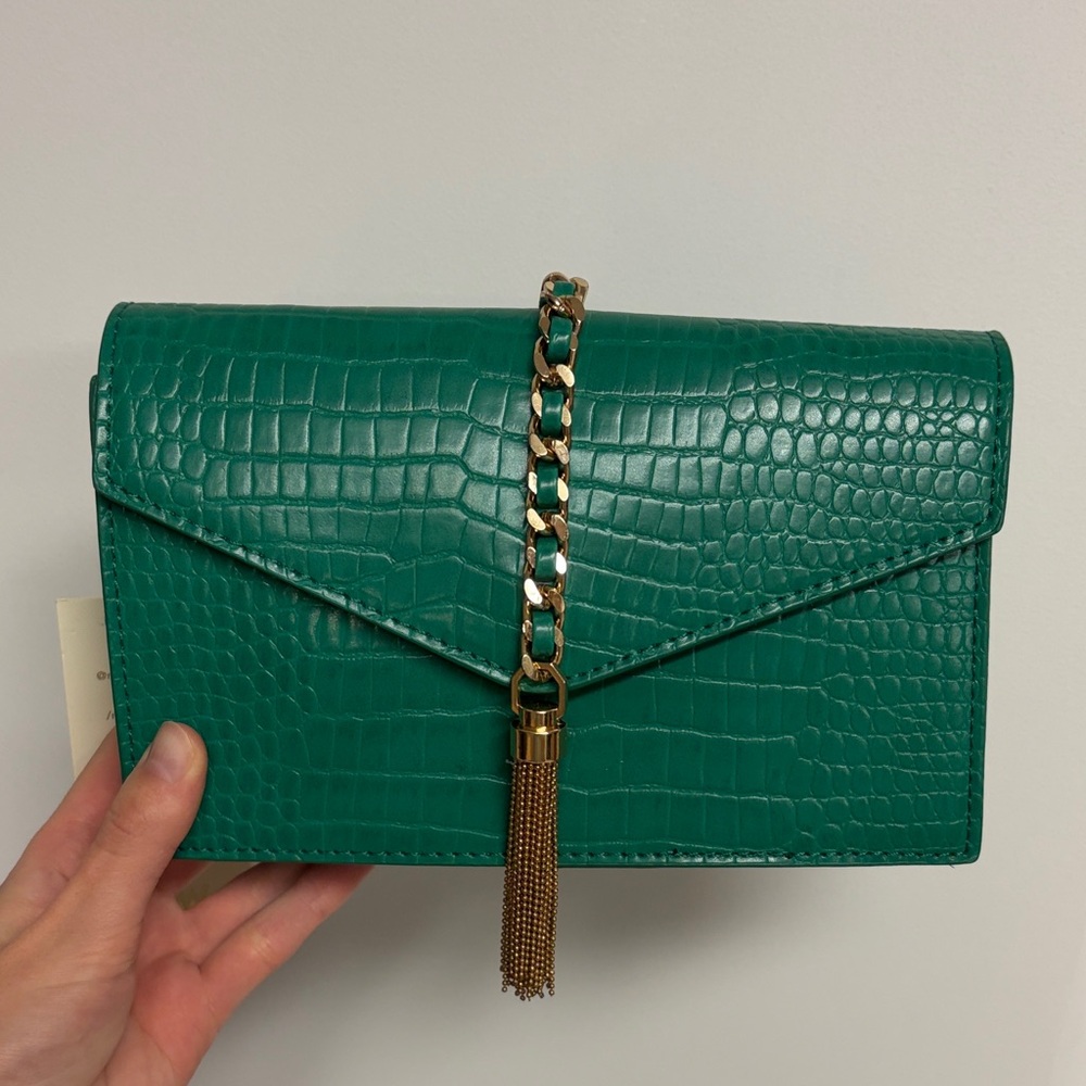 Madison West Emerald Green purse